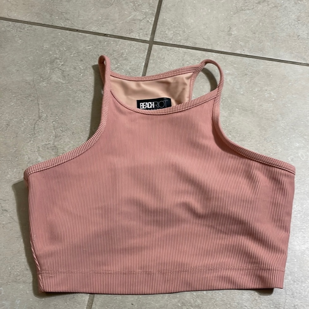 Ribbed Beach Riot top
